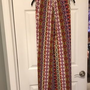 Colorful relaxed fit pants